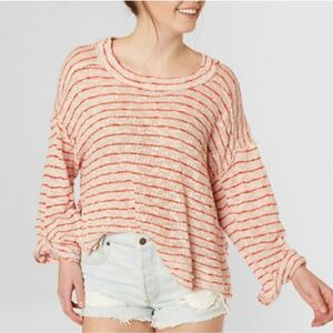 Free People Island Girl Hacci Top Sz XS